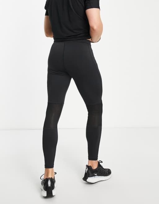 Kom forbi for at vide det en lille gennemse Reebok running essentials speedwick leggings in black | ASOS