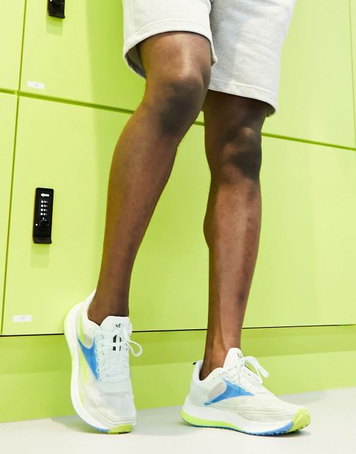 Reebok Running Floatride Energy 4 trainers in white and yellow