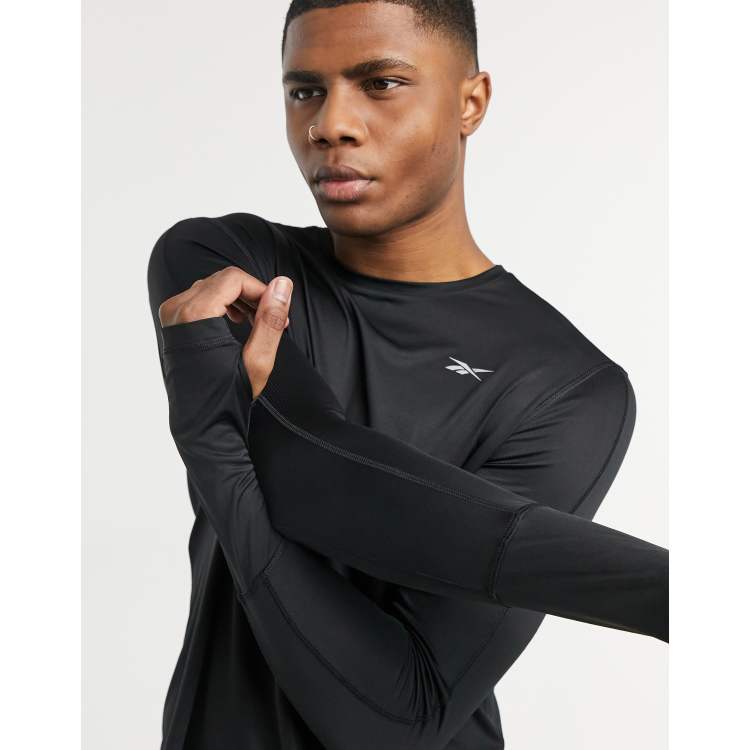 reebok thumbhole t shirt