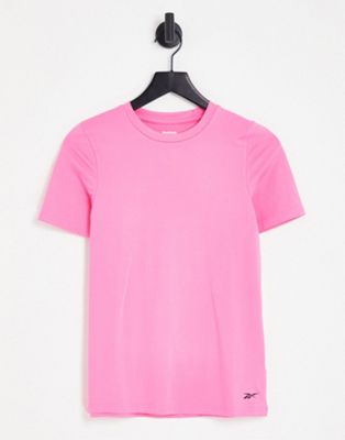 Reebok Running Speedwick t-shirt in pink