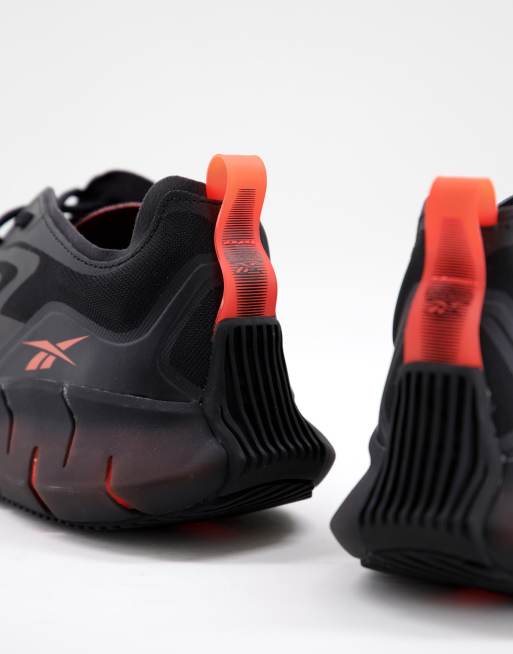 Reebok running shoes black and red new arrivals