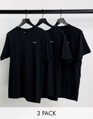 Reebok Reebok santo crew neck tee in black