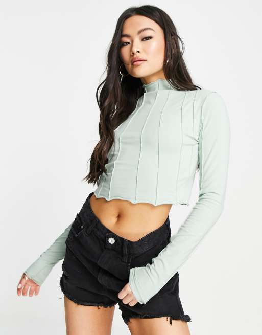 Reebok long best sale sleeve top