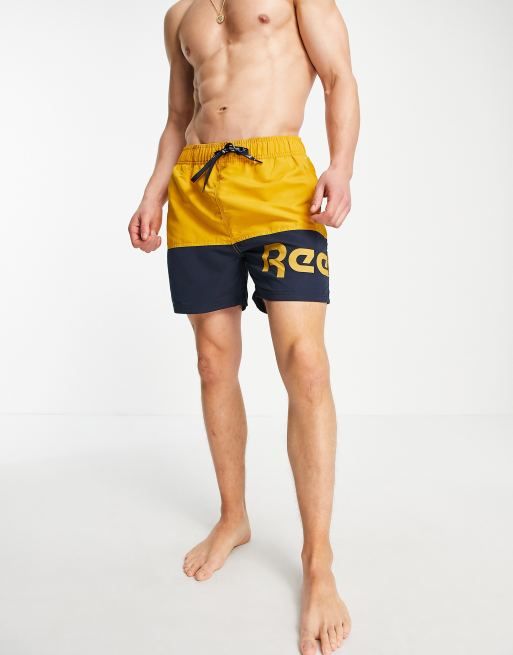 Shorts reebok jaune new arrivals