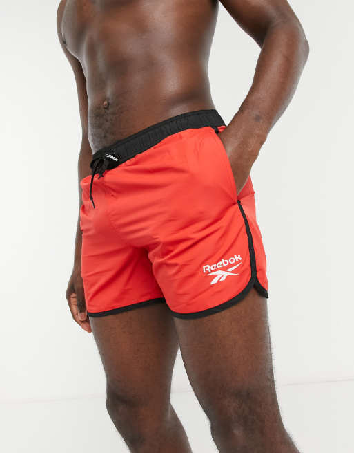 Shorts reebok shop rouge