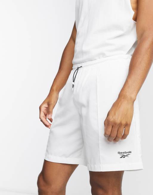 Reebok shorts shop mens white