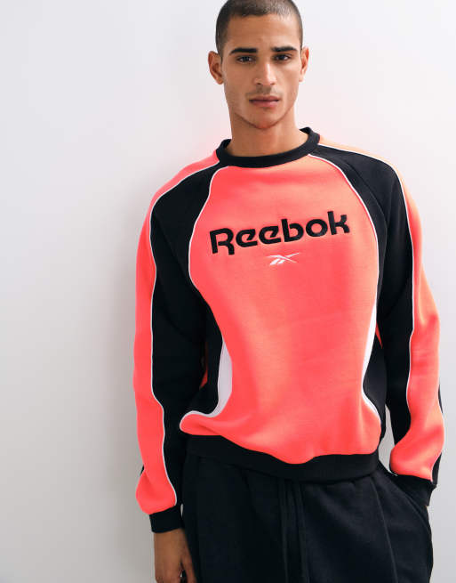 Reebok Sidewinder felpa girocollo da football rossa, 3 di 5
