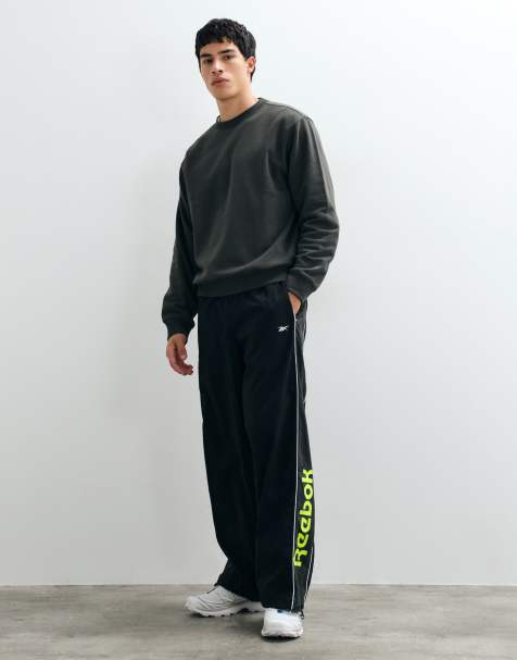 Reebok Sidewinder Ripstop gradient trainingsbroek in zwart - view 1