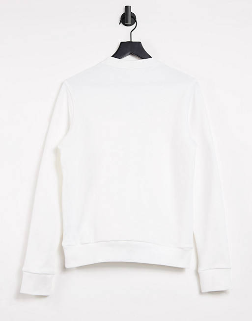 Hoodies & Sweatshirts Reebok small central logo sweatshirt in white 