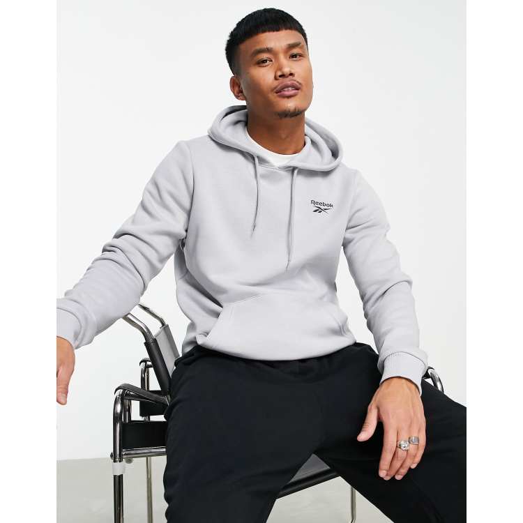 Reebok logo outlet hoodie