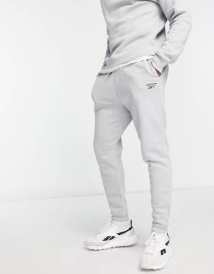 Grey skin tight joggers sale