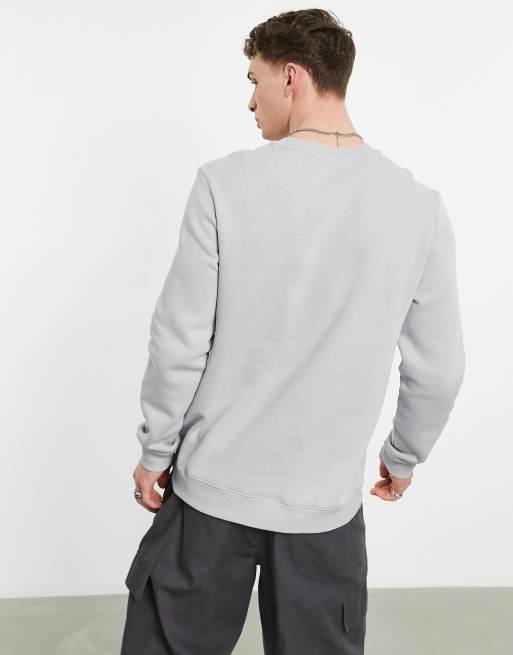Reebok small logo sweatshirt in grey, 2 of 4