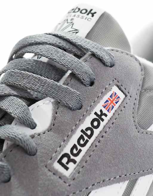 Reebok Sneakers classiche grigie in nylon ASOS