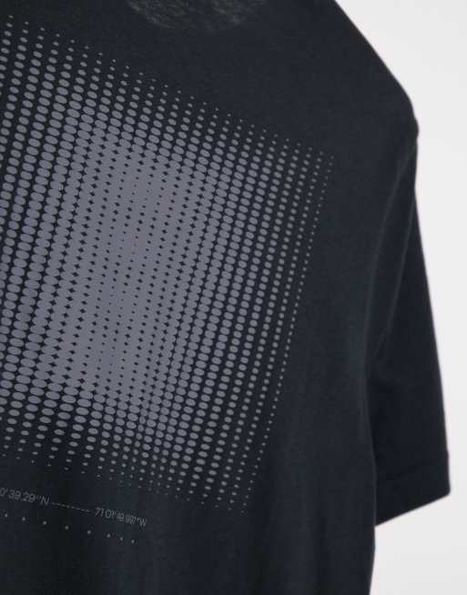 Reebok - Sort T-shirt med stort centreret logo, 3 af 4