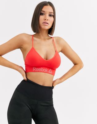 brassiere reebok rouge