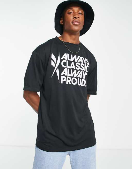 Style T-shirt Reebok tech ASOS | black Pride in