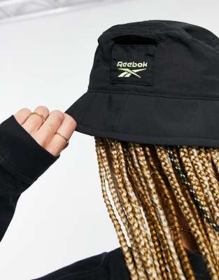 Reebok Summer Retreat Bucket Hat In Black | GN7730 | FOOTY.COM