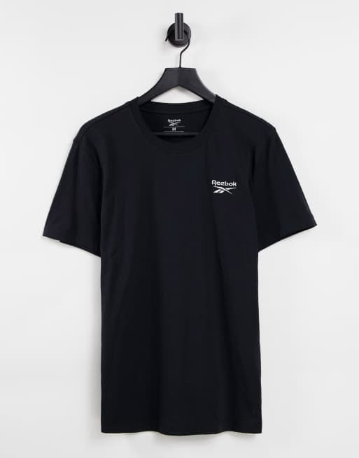 Reebok – Svart t-shirt med logga 