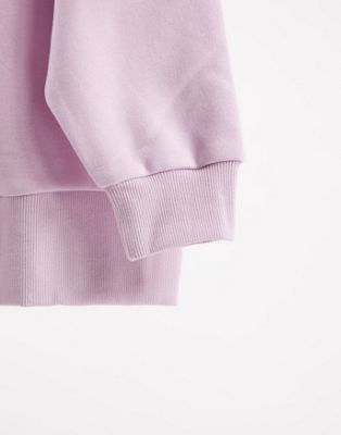 Femme Reebok - Sweat à capuche oversize à logo - Rose pastel