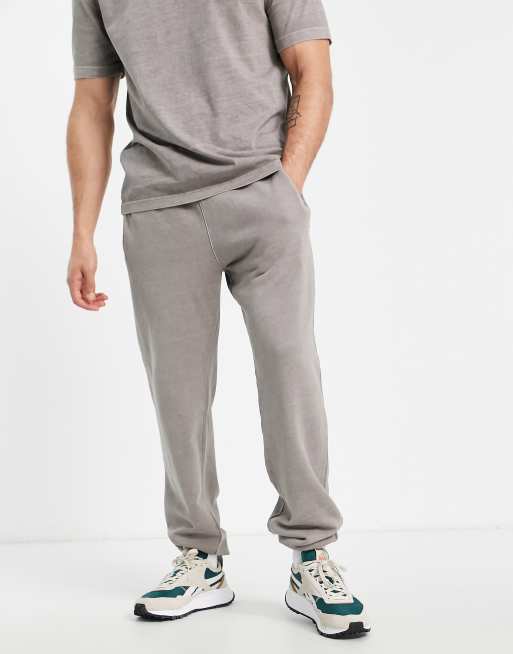 Reebok sweatpants in boulder gray - gray