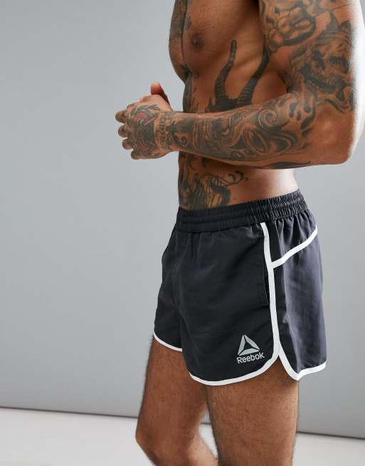 Reebok split shorts in black ce0634