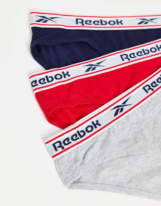 Reebok 3 Performance Long Leg Boxer Briefs