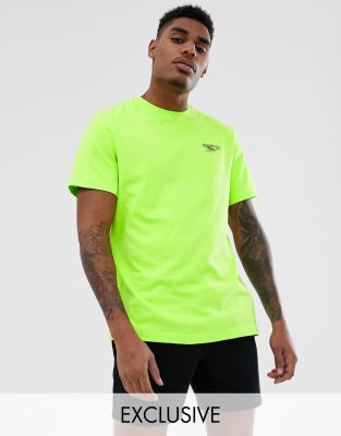 tee shirt reebok homme verte