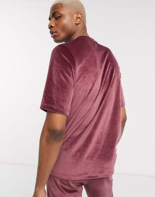 reebok t shirt marron