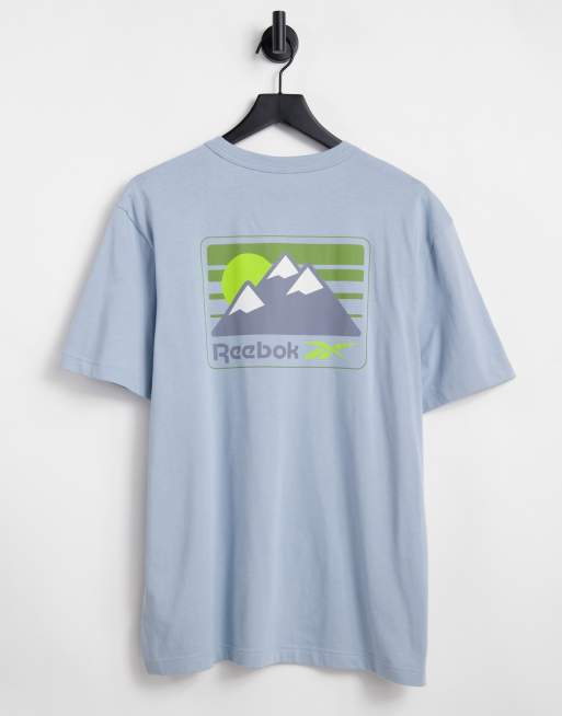 reebok t shirt blue