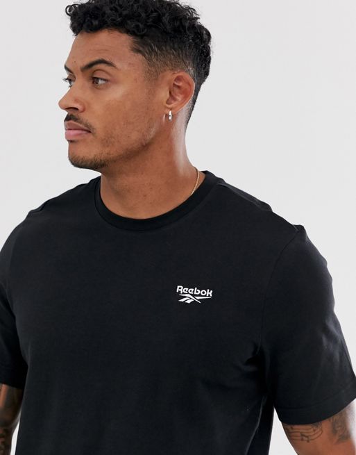 Download Reebok t-shirt with small vector logo in black | ASOS