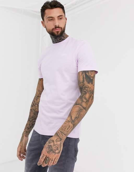 Download Reebok t-shirt with small vector logo in pink | ASOS