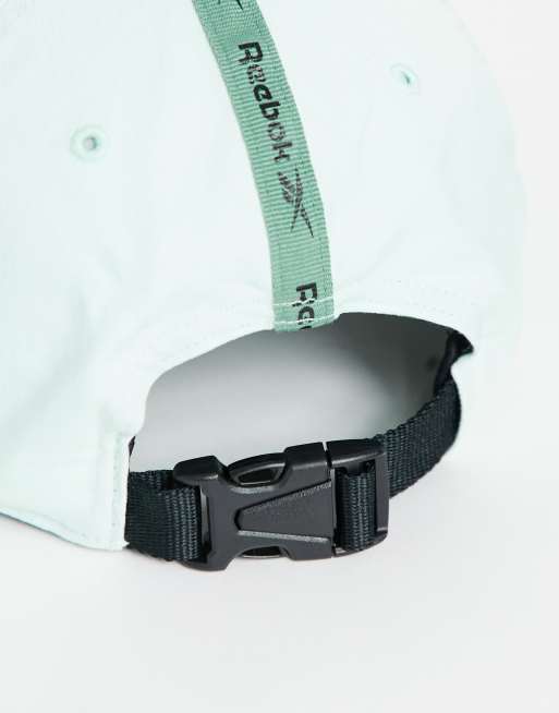 Reebok tapped logo adjustable cap in mint, 4 of 4