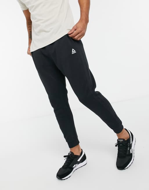 Reebok big cheap logo pants