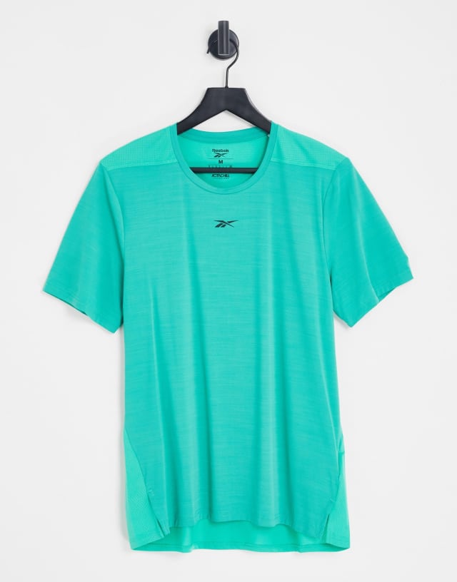 Reebok Tech Style Activchill Move t-shirt in future teal