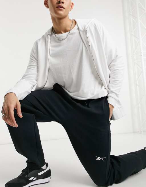 reebok black sweatpants