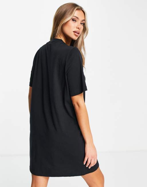 Reebok tee dress in black | ASOS
