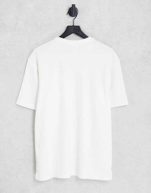 Reebok plain best sale white t shirt