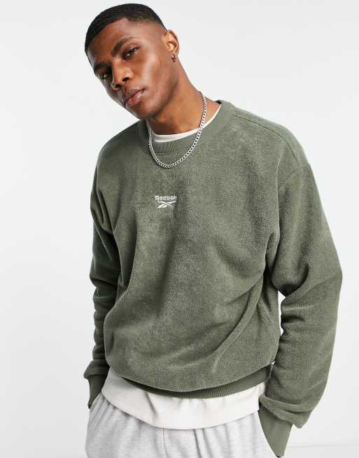 Reebok on sale sweatshirt green