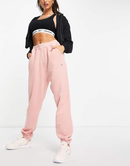 Juicy Couture velour straight leg trackies in black (part of a set