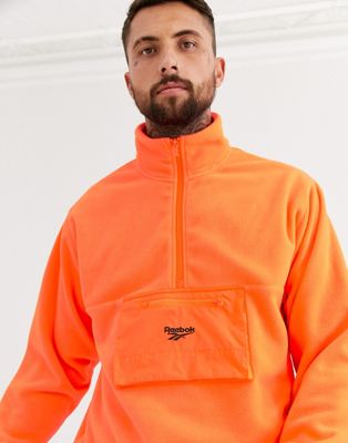 reebok orange jacket
