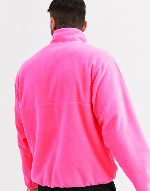 Reebok jacket shop mens pink