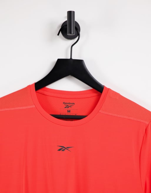 Reebok Training Activchill tech t-shirt in orange ASOS