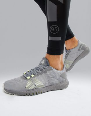 Reebok Training astroride flex sneakers in triple gray cn5192 | ASOS