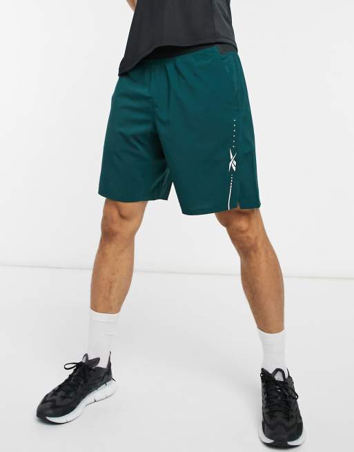 Pantaloncini store verdi reebok