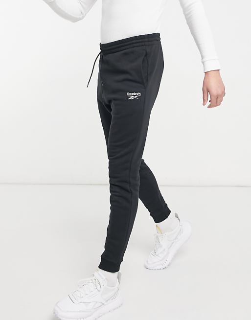 Reebok Training essential fleece sweatpants in black | ASOS