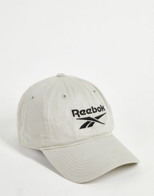 Reebok Training Essential logo cap in cream