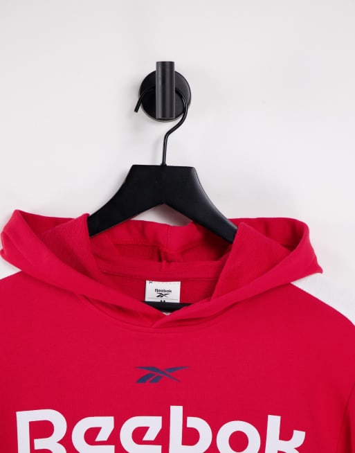 Reebok training essentials online logo hoodie