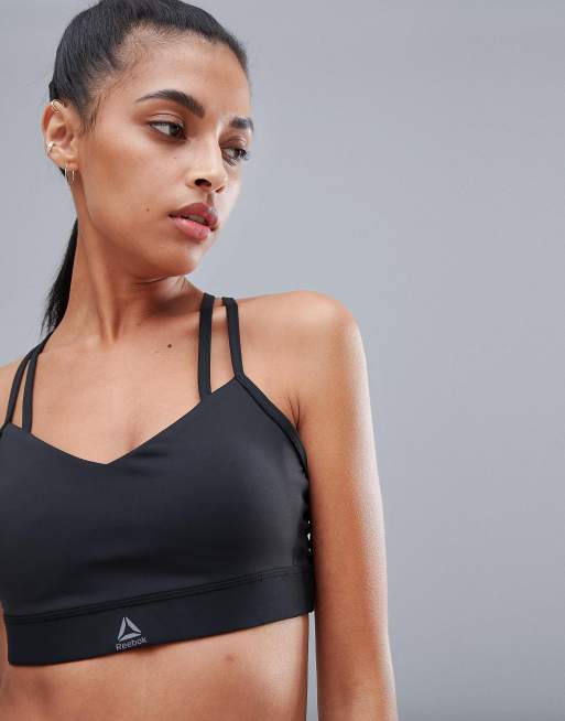 Reebok Strappy Bra CrossFit Black –