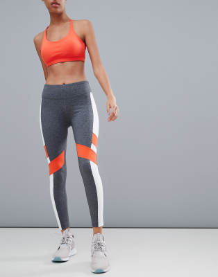 legging reebok orange