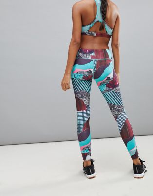 reebok lux bold tights